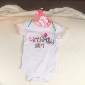 Mud Pie Birthday girl onesie.